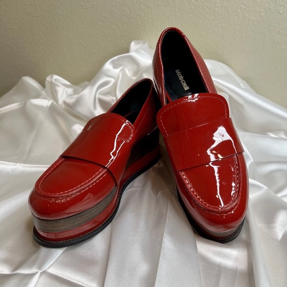Rare Roberto Cavalli Oxford platforms - Picture 3 of 7